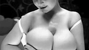 Mnf club cow gets her tits fucked by a big cock