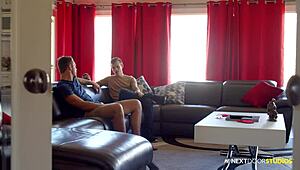 hey carter woods, help scott finn jerk off now!