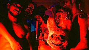 I met evil wet dreams at halloween orgy with bareback sucking