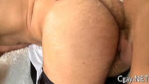 Muscular Gay Men Engage In Intense Sex