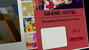 Mei's wild night journey in steamy anime action