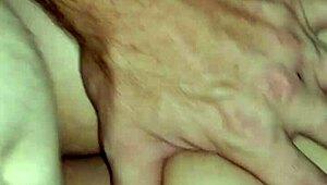 personal moment captured indoors