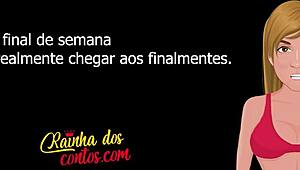 Intense first anal fucking in erotic story