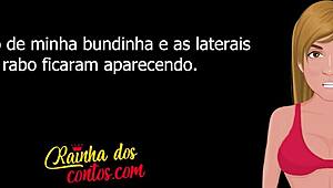 Intense first anal fucking in erotic story