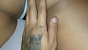 Watch My Cousin Touch Herself While I Record!