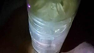 Fleshlight Fun Outdoors with a Massive Cock in Public