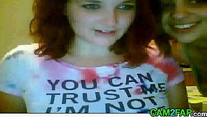 Watch this hot lesbian webcam show, amateurs licking pussies!