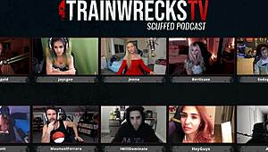 Trainwrecks Scuffed Webcam Orgy With Scarlet Joycgee Bertycuss Jenna Part 4 Of 5