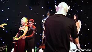 sexy european girls, wanna join our wild orgy with carmella bing?