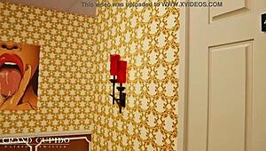 Mei's wild night journey in steamy anime action