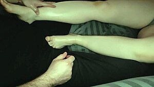 Step-Sister Trades Foot Massage for Intense Foot Rub