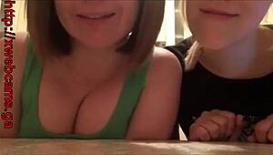 Periscope live stream of lesbian friends with big tits