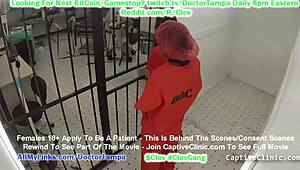 Lilly and Lyle, lesbian lovers in the hospital! Passion explodes!