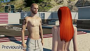 Interracial deepthroat leads to creampie facial