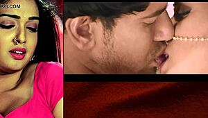 Amrapali Dubey Hot Navel Kissing Smooching Mp4