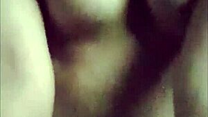 Amateur Girlfriend Sucks and Fucks with Small Tits