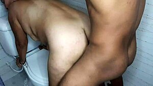 my horny stepmom always wants my cock pt2, we fuck in the bathroom