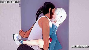 Gura Is Busy! Hololive Hentai Parody