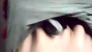 Amateur Girlfriend Sucks and Fucks with Small Tits