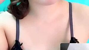 Live Bigo Girl Shows Big Round Tits On Camera