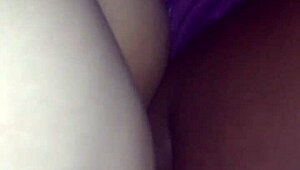 I'm fuckin' this hot chick at home with my big black cock