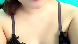 Live Bigo Girl Shows Big Round Tits On Camera