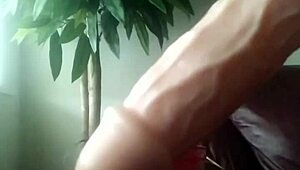 Horny gay guy from the hood solo playing with his kinky butt