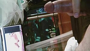 Watch this intense solo wanking session! He strokes his cock hard until he explodes.