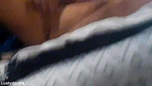 Peeking at a private snap moment, catching an exciting glimpse of cock