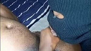 she savored that cock like a delicious dinner, sucking it deep.