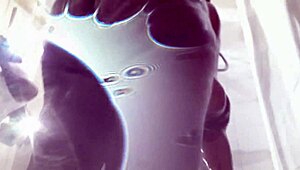 i feel the ebony milf's naked pussy in this hotel room ghetto hood street