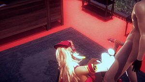 Genshin impact anime adventure with yangfei