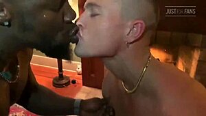 Ruslan angelo explores a gay orgy with blowjobs and bareback action