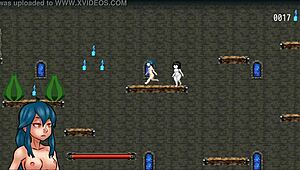 Nayla's Castle Hentai Game Ep 1: Succubus Futanari Cums Twice Inside Zombie Girls After Wild Fight