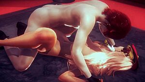 Genshin impact anime adventure with yangfei