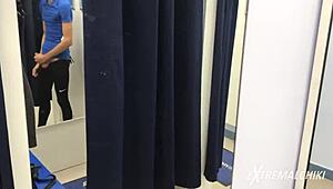 Sporty Twink Handjob In Fitting Room