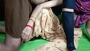 Indian Bhabi Gets Her Pussy Fucked Hard In Cowgirl Position While Riding In The Room