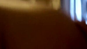 she rides him in reverse cowgirl fucking hard