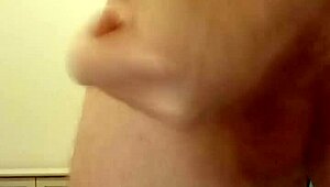 A video of stripping naked and revealing my hairy body