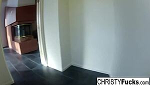 Hot shower bts fun with christy dahlia and ivan