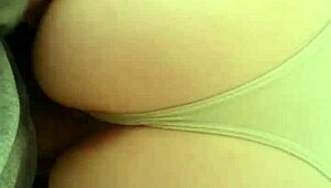 Veronica Martin gets her ass fucked in thong panties