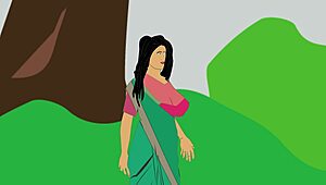 does the lonely housewife need sexual company in hentai?