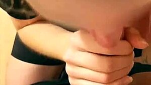 Young Amateur Couple Engages In Intense Fucking On The Floor. The Brunette Teen 18+ With Big Ass Gets Gaped Hard.