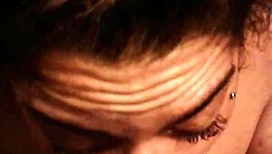 This Dirty Latina Is Sucking That Monster Big Black Cock So Hard!