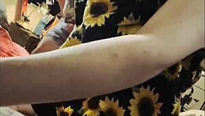 amethyst explores her first experience with double penetration in a group setting