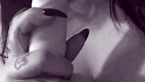 Play with my wet pierced nipples!