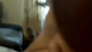 Omega films her pussy getting eaten in the mirror!