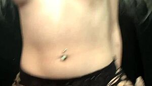 Zoe Clark's Tiny Tits Bounced While Eric John Fucks Her Face and Pussy Live