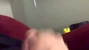 Amateur Quickly Jerks Off. He Shoots Huge Cumshot.