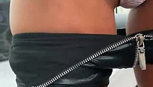 I caught Monika Fox fingering her pussy backstage during the shoot. She moaned loudly in the backroom.